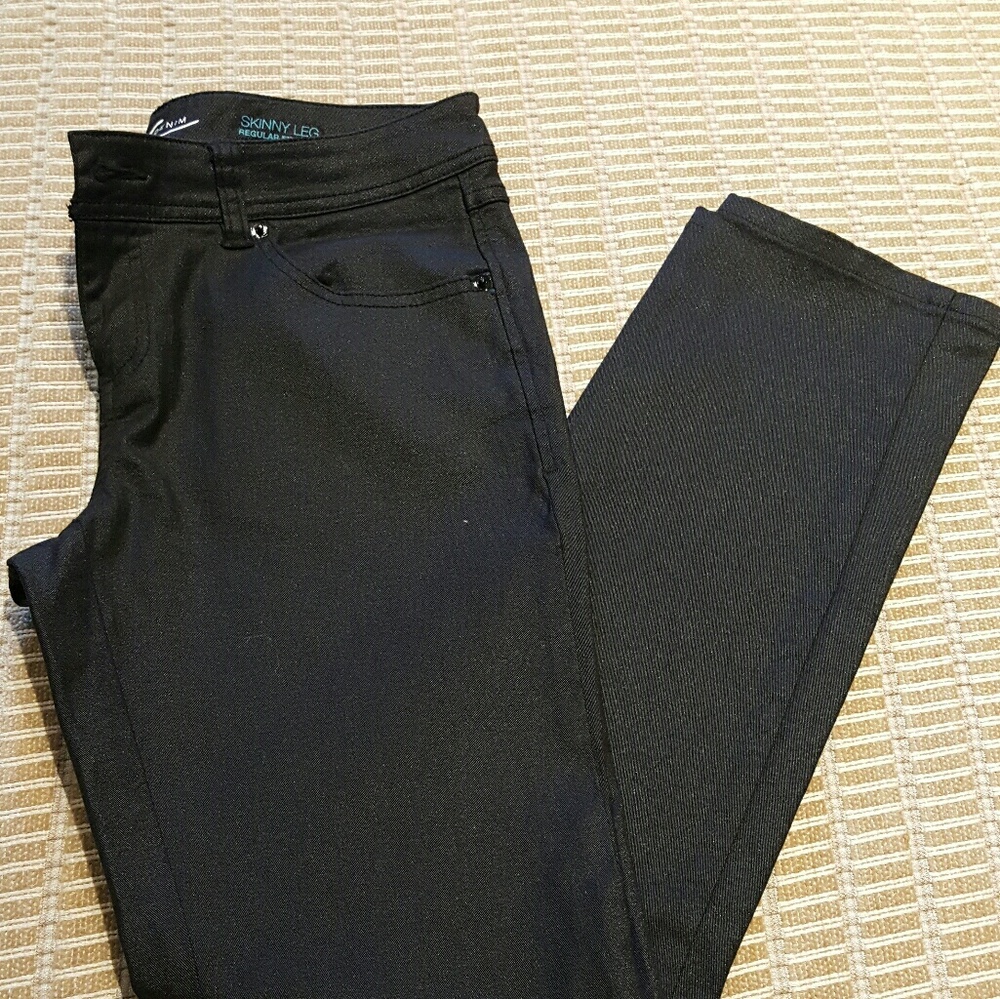 INC skinny black jeans